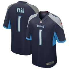 Cameron Ward Tennessee Titans 2025 NFL Draft First Round Pick Alternate Game Jersey Navy - Nike