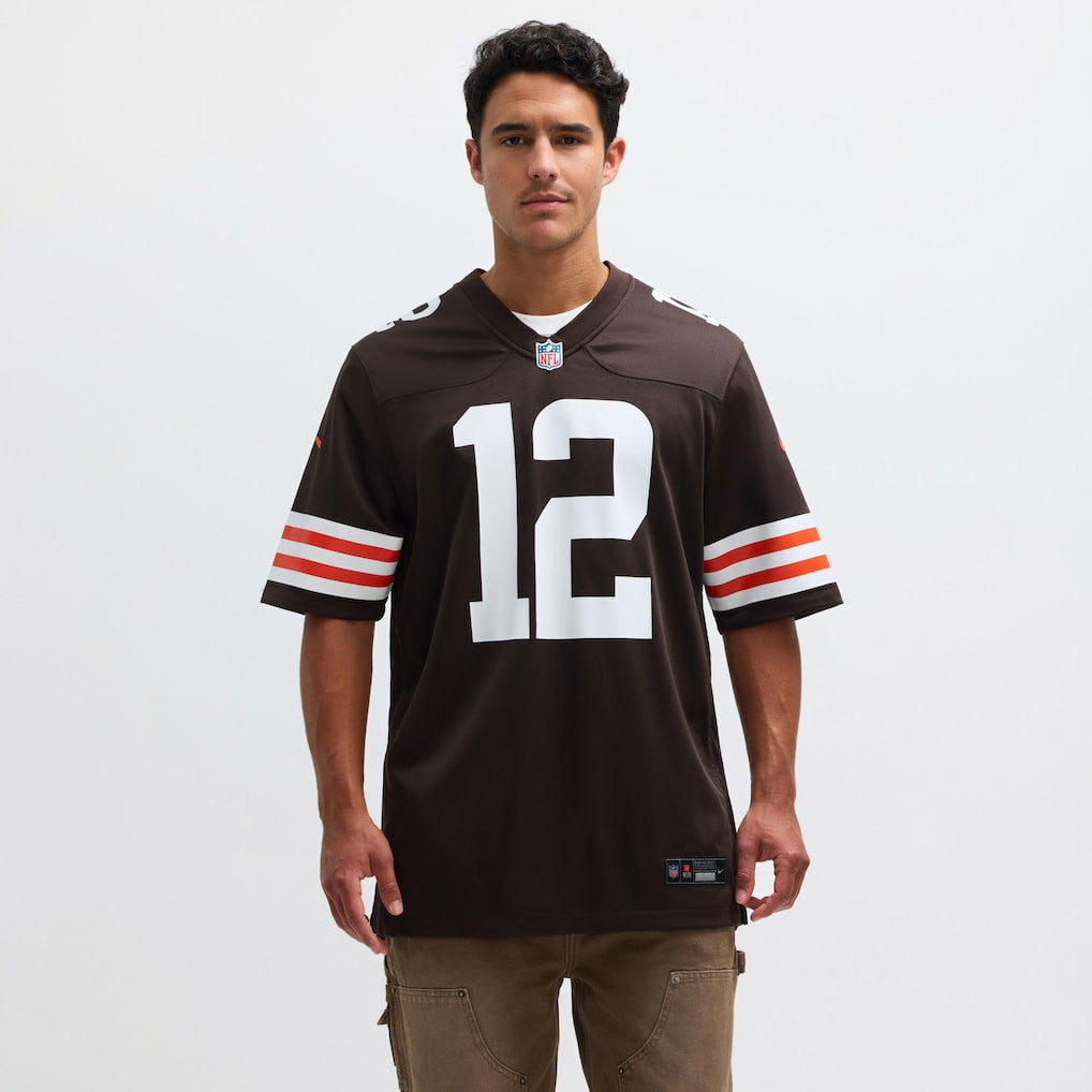 Shedeur Sanders Cleveland Browns 2025 NFL Draft Game Jersey - Brown | NFL Jerseys