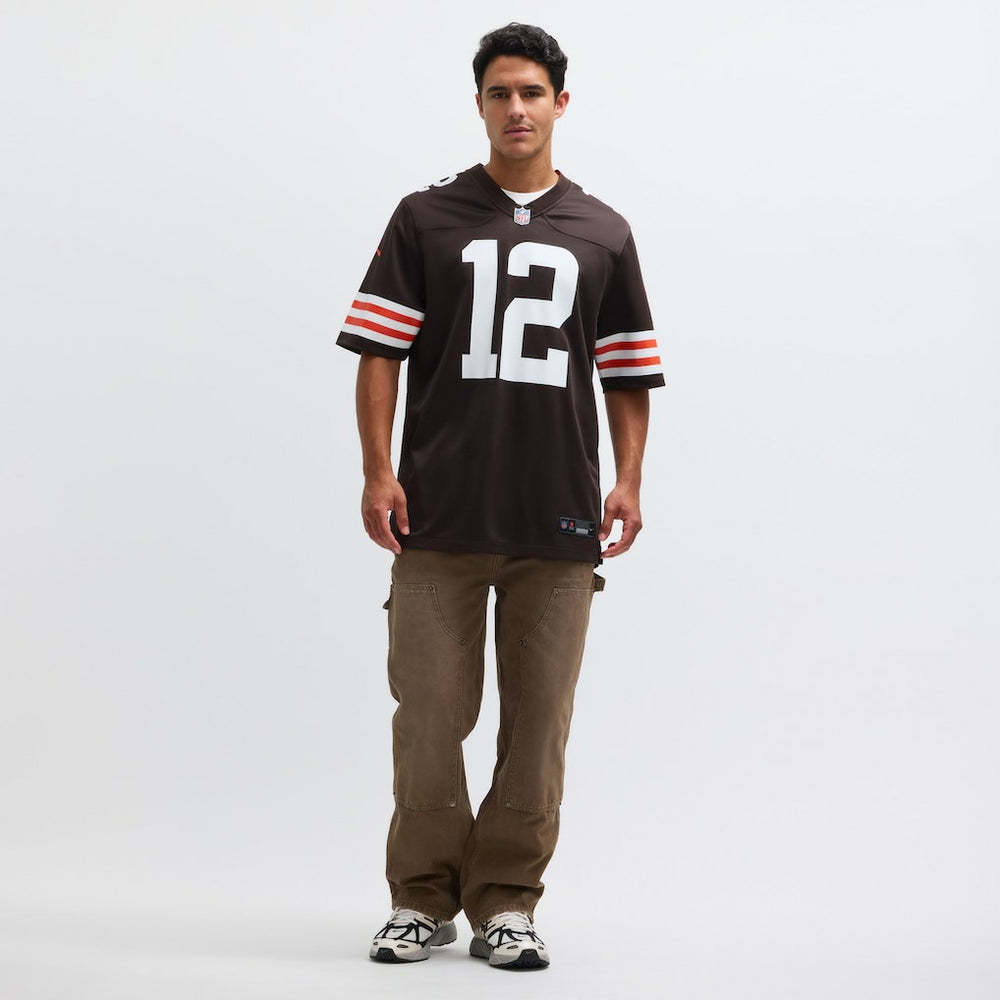 Shedeur Sanders Cleveland Browns 2025 NFL Draft Game Jersey Brown - Nike
