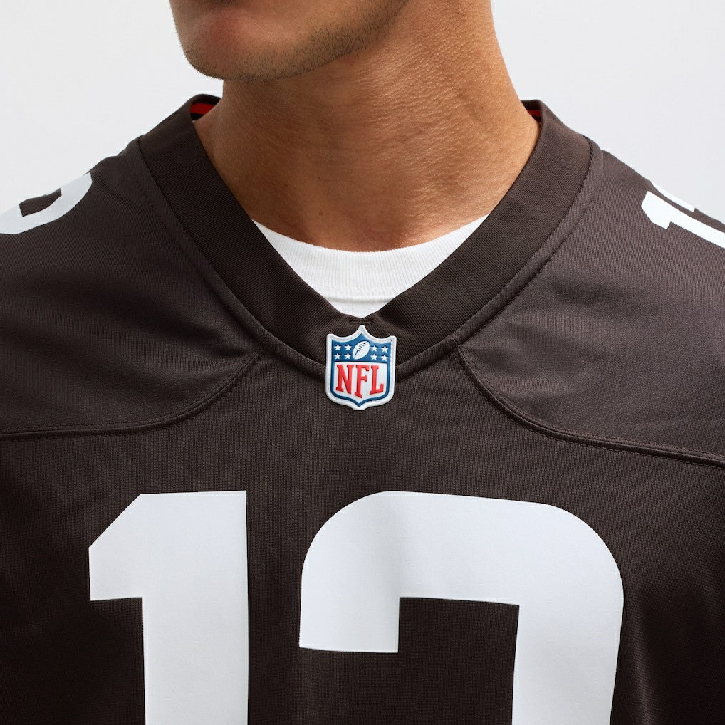 Shedeur Sanders Cleveland Browns 2025 NFL Draft Game Jersey - Brown | NFL Jerseys
