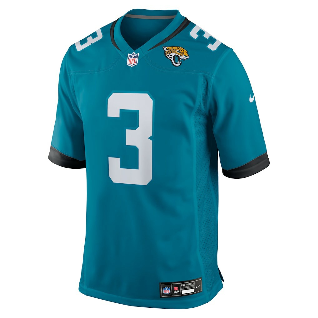 Jakobi Meyers Jacksonville Jaguars Team Game Jersey Teal - Nike