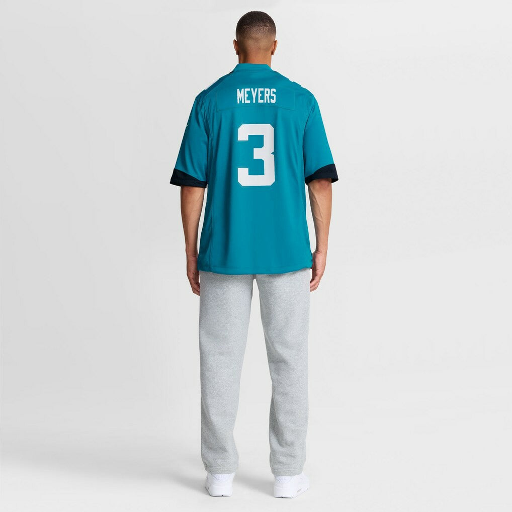 Jakobi Meyers Jacksonville Jaguars Team Game Jersey Teal - Nike