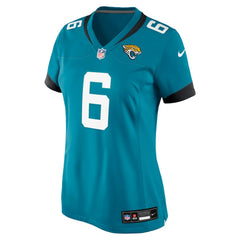 Greg Newsome II Jacksonville Jaguars Women's Team Game Jersey Teal - Nike