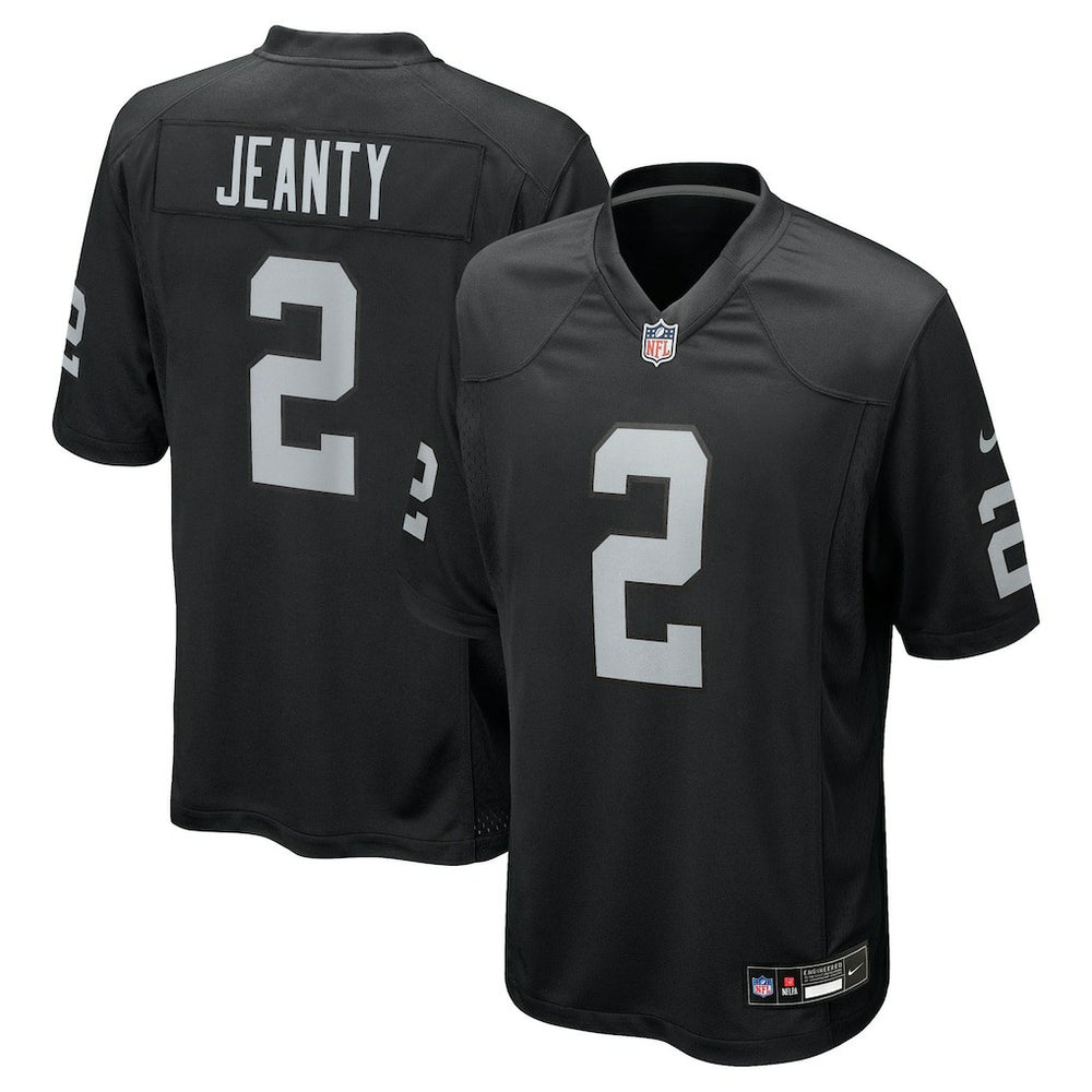 Ashton Jeanty Las Vegas Raiders 2025 NFL Draft First Round Pick Game Jersey Black - Nike