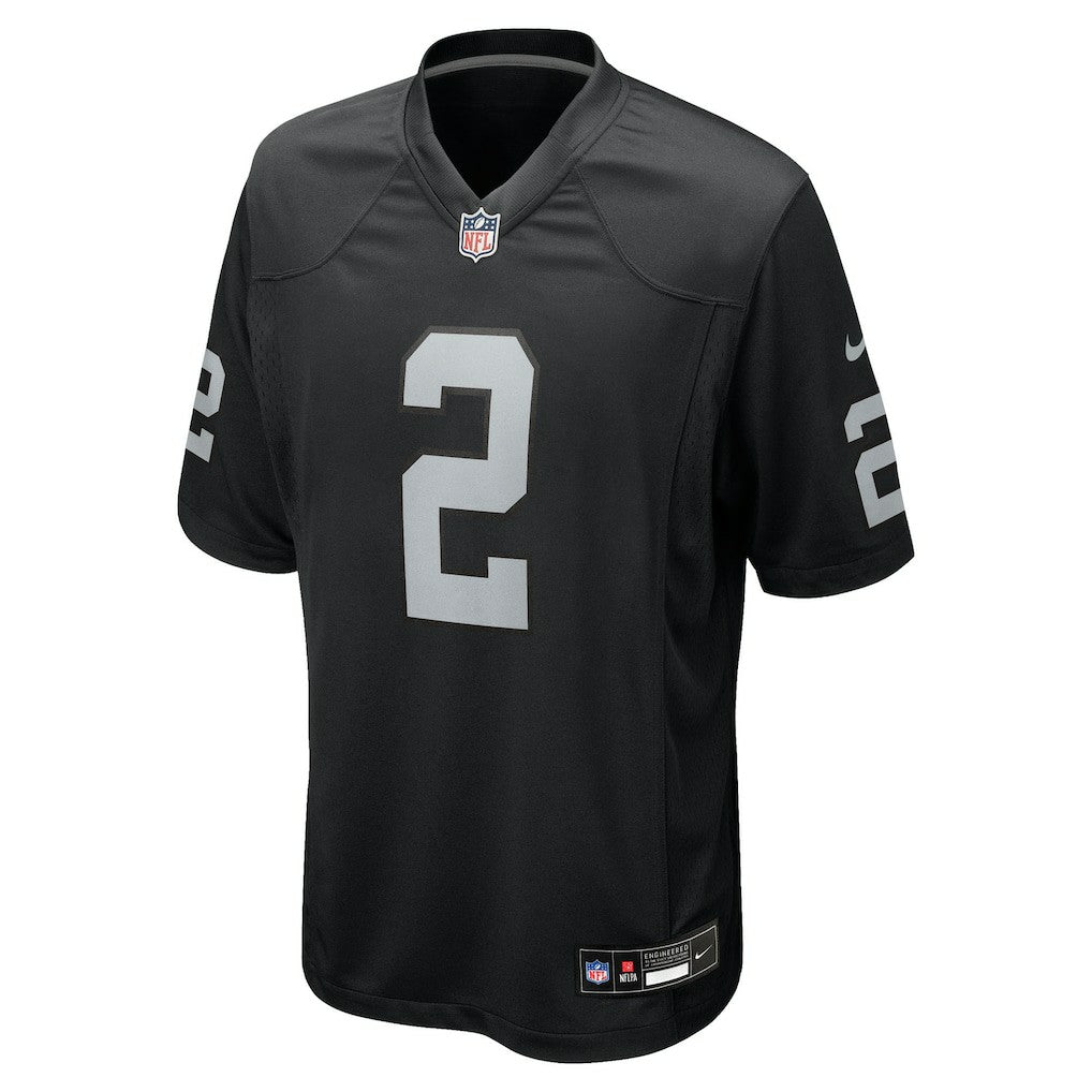 Ashton Jeanty Las Vegas Raiders 2025 NFL Draft First Round Pick Game Jersey Black - Nike