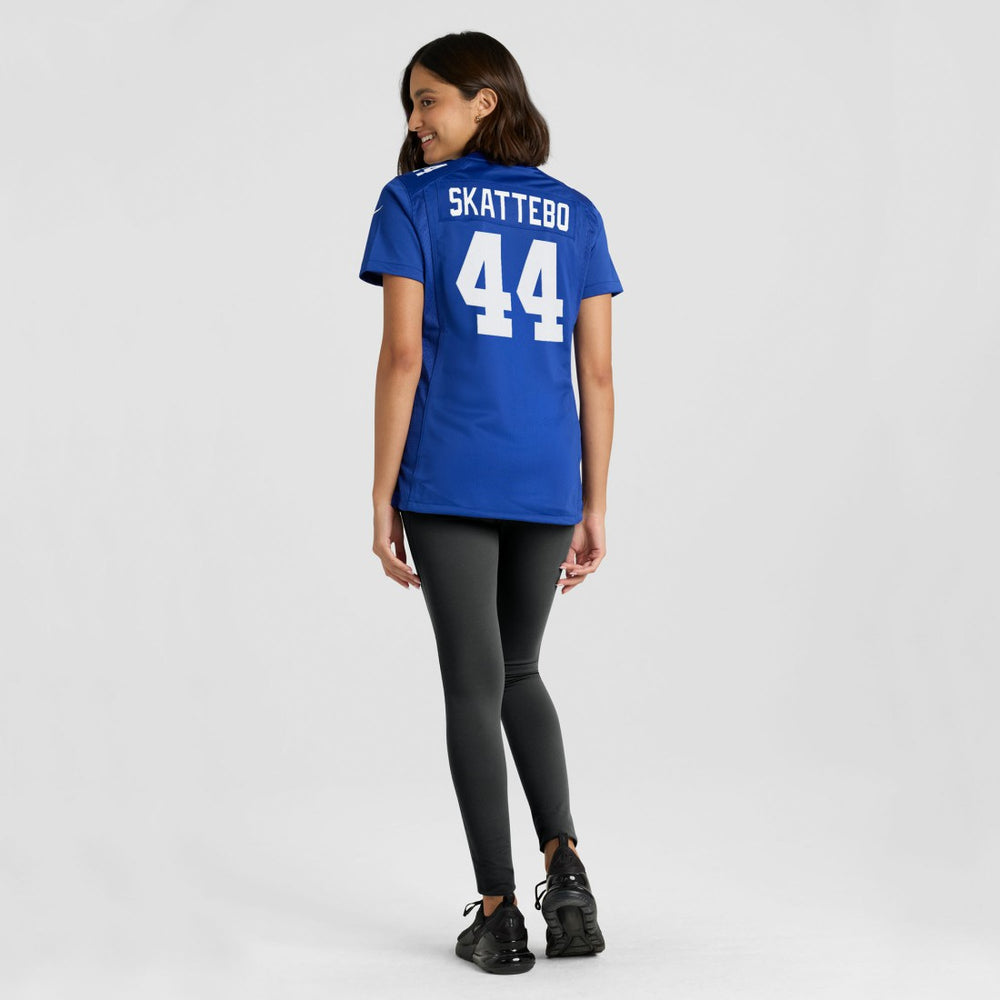 Cam Skattebo New York Giants Women's Team Game Player Jersey Royal - Nike