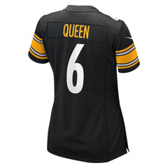 Patrick Queen Pittsburgh Steelers Women's Game Player Jersey Black - Nike