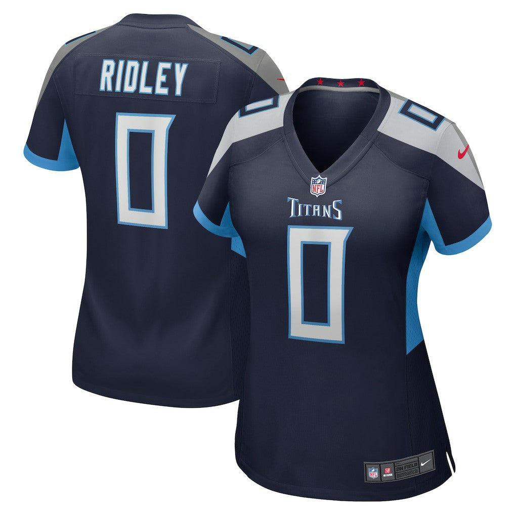 Calvin Ridley Tennessee Titans Women's Game Player Jersey Navy - Nike
