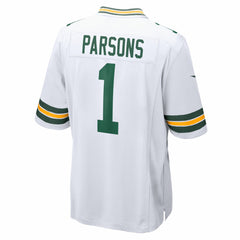 Micah Parsons Green Bay Packers Game Player Jersey White - Nike