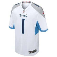 Cameron Ward Tennessee Titans 2025 NFL Draft First Round Pick Game Jersey White - Nike