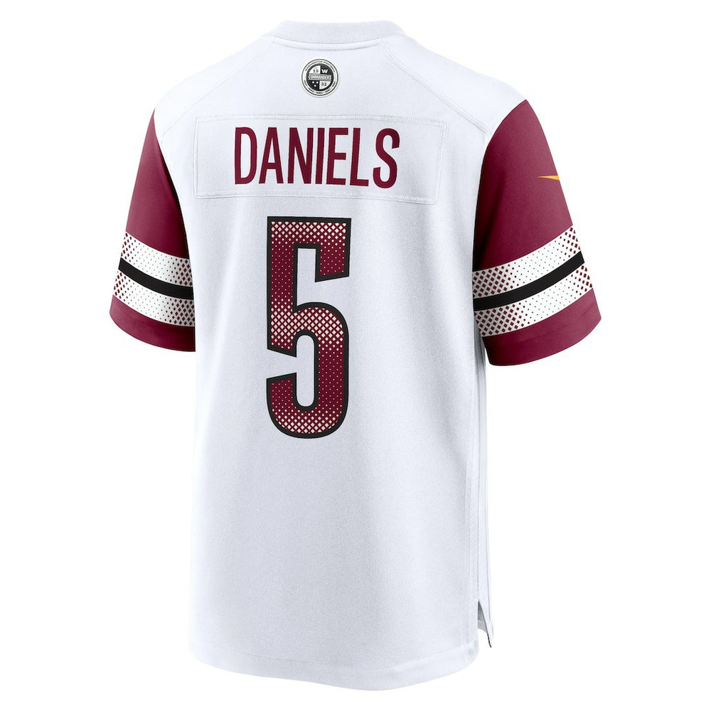 Jayden Daniels Washington Commanders Player Game Jersey White - Nike