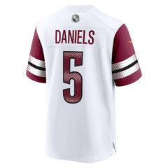 Jayden Daniels Washington Commanders Player Game Jersey White - Nike