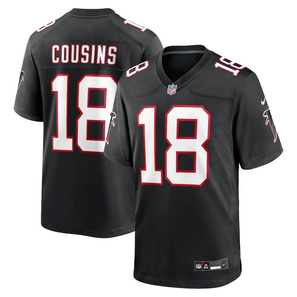 Kirk Cousins Atlanta Falcons Alternate Game Player Jersey Black - Nike