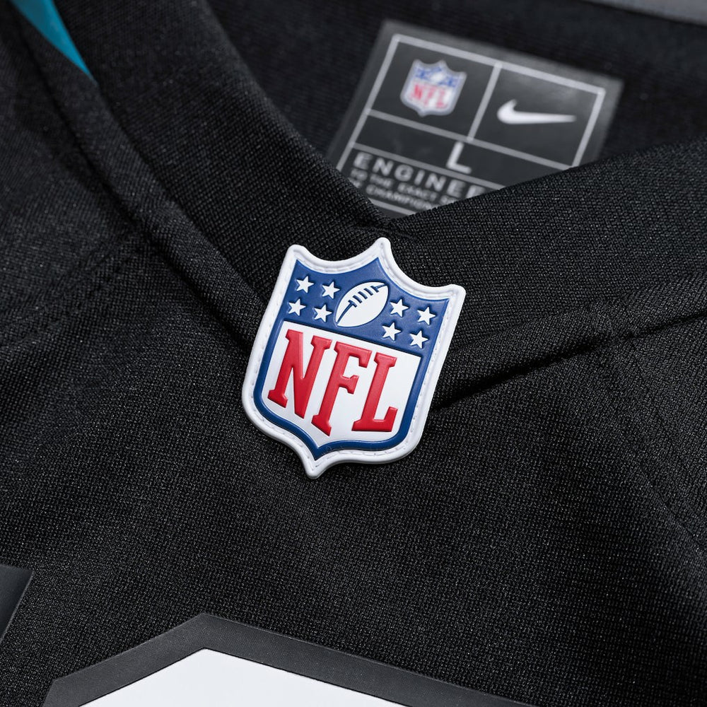 Travis Hunter Jacksonville Jaguars 2025 NFL Draft First Round Pick Alternate Game Player Jersey Black - Nike