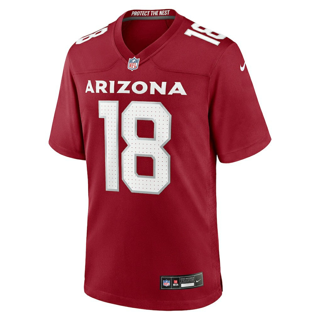 Marvin Harrison Jr. Arizona Cardinals Player Game Jersey Cardinal - Nike