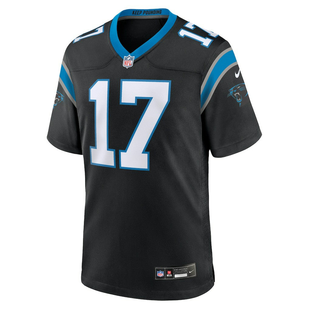 Xavier Legette Carolina Panthers 2024 NFL First Round Pick Game Player Jersey Black - Nike
