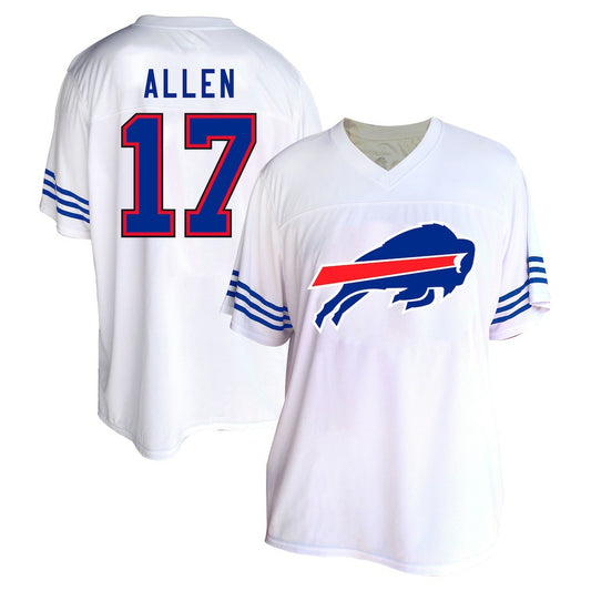 Josh Allen Buffalo Bills Women's Plus Size Fashion Jersey - White for sale | NFL Jerseys