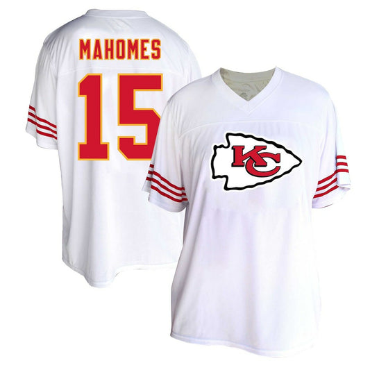 Patrick Mahomes Kansas City Chiefs Women's Plus Size Fashion Jersey - White online | NFL Jerseys