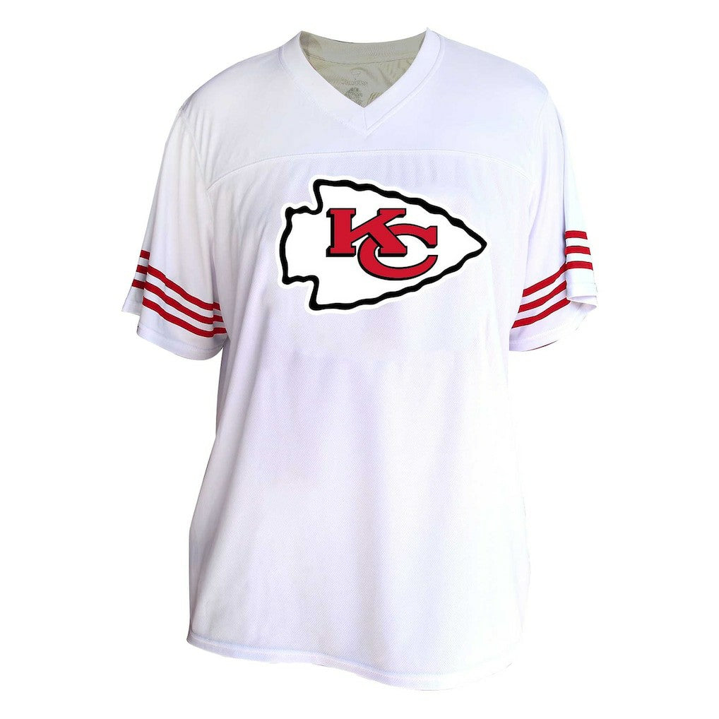 Patrick Mahomes Kansas City Chiefs Women's Plus Size Fashion Jersey White - Fanatics