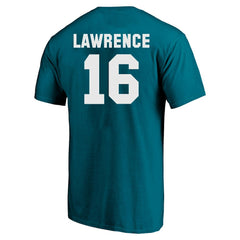 Trevor Lawrence Jacksonville Jaguars Big & Tall Player Name & Number T-Shirt Teal - Fanatics