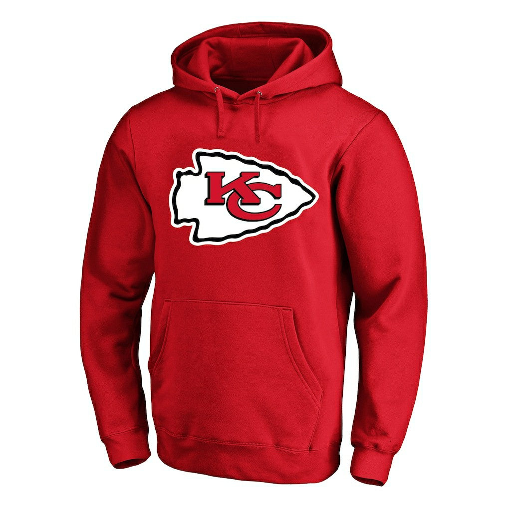 Travis Kelce Kansas City Chiefs Big & Tall Name & Number Fleece Pullover Hoodie Red - Fanatics