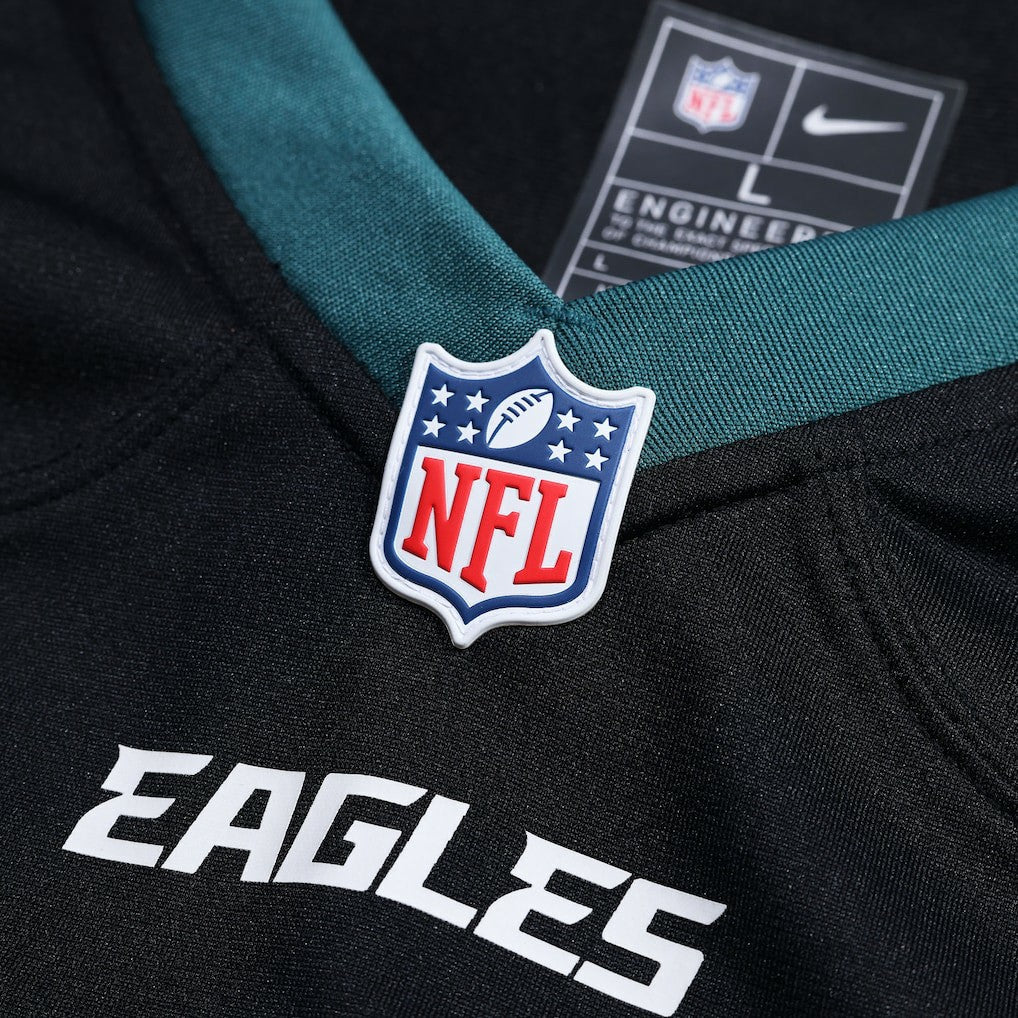 Saquon Barkley Philadelphia Eagles Alternate Game Jersey - Black | NFL Jerseys