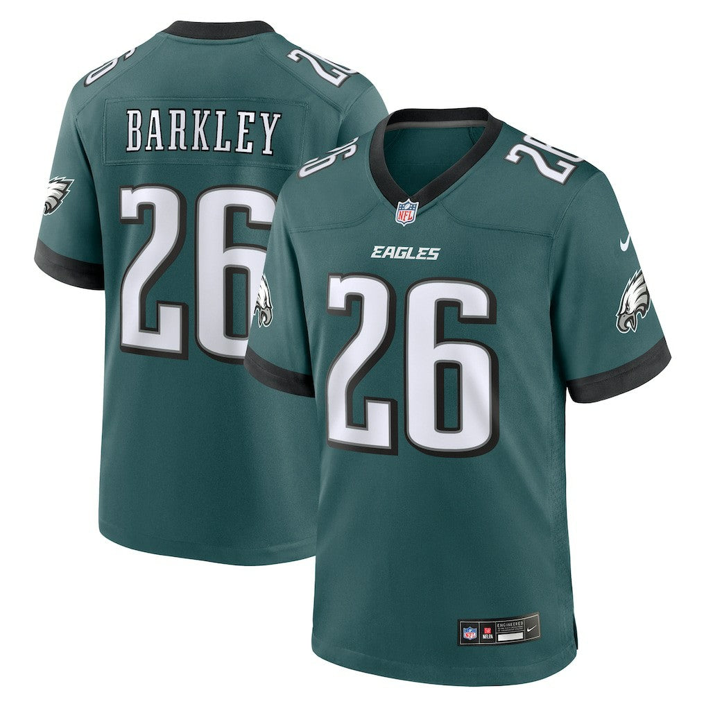 Saquon Barkley Philadelphia Eagles Game Player Jersey Midnight Green - Nike