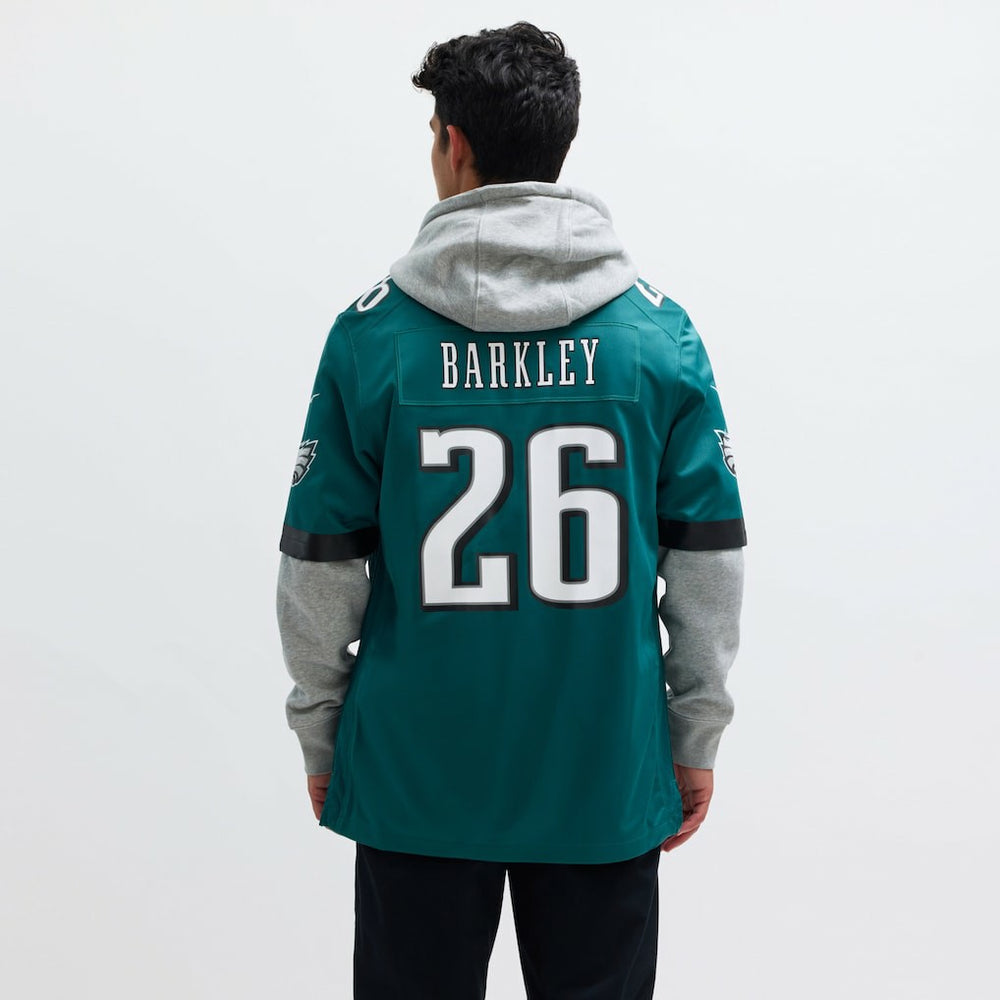 Saquon Barkley Philadelphia Eagles Game Player Jersey Midnight Green - Nike