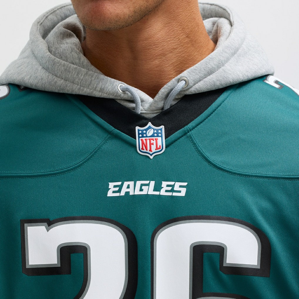 Saquon Barkley Philadelphia Eagles Game Player Jersey Midnight Green - Nike