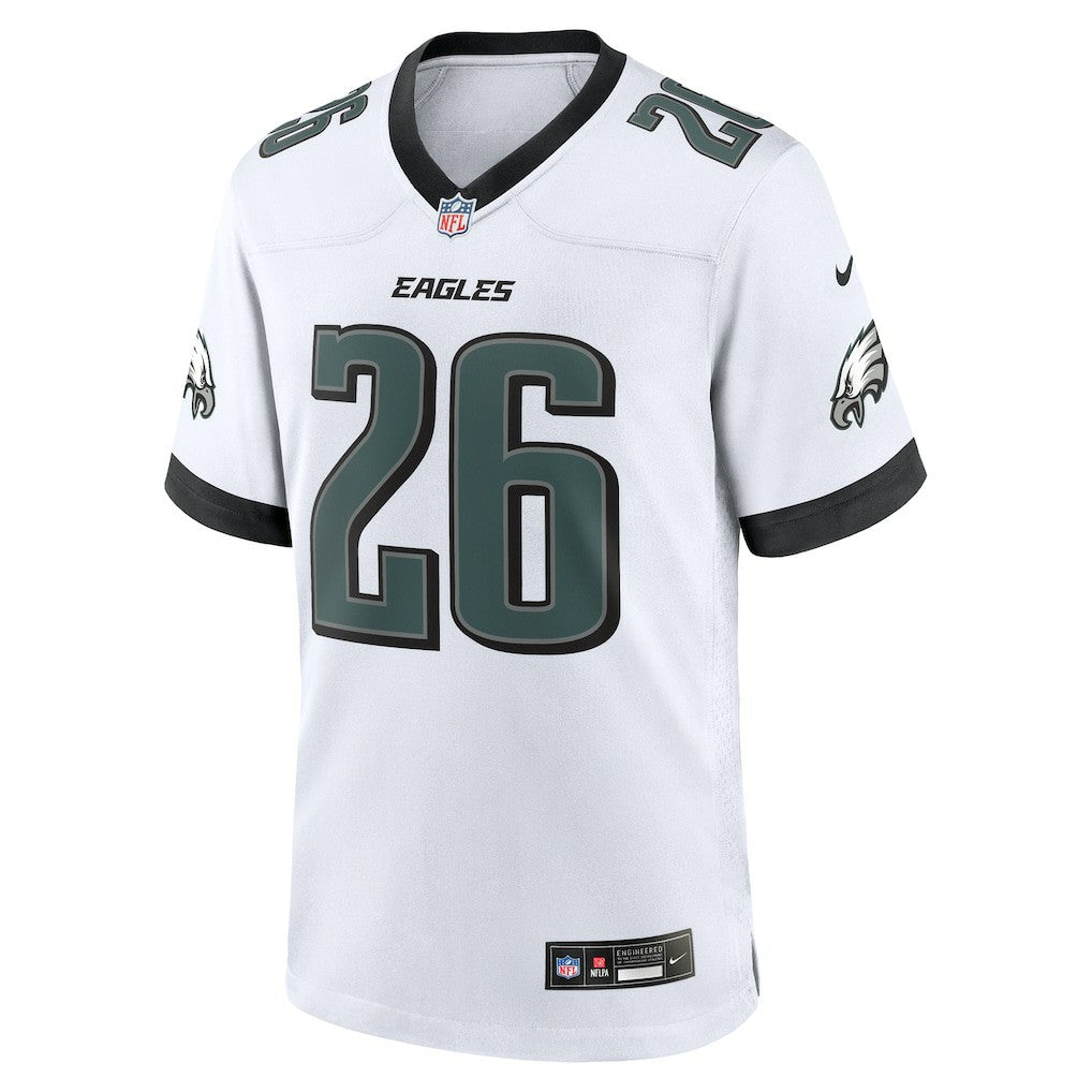 Saquon Barkley Philadelphia Eagles Game Jersey White - Nike