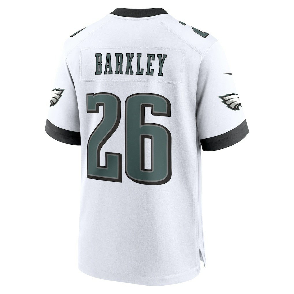 Saquon Barkley Philadelphia Eagles Game Jersey White - Nike