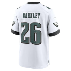 Saquon Barkley Philadelphia Eagles Game Jersey White - Nike