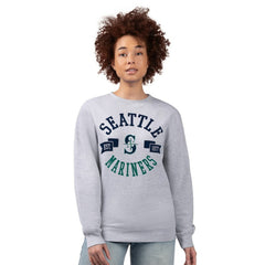 Seattle Mariners G-III 4Her by Carl Banks Women's Team Logo Fleece Pullover Sweatshirt for sale