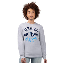 Tampa Bay Rays G-III 4Her by Carl Banks Women's Team Logo Fleece Pullover Sweatshirt Online