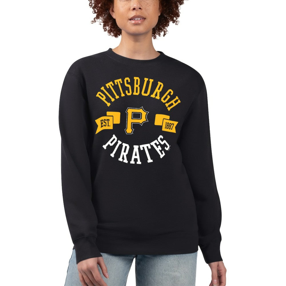 Pittsburgh Pirates G-III 4Her by Carl Banks Women's Team Logo Fleece Pullover Sweatshirt Near Me