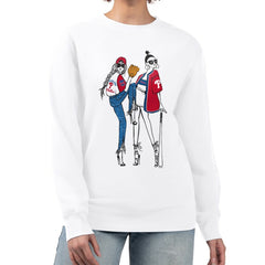 Philadelphia Phillies G-III 4Her by Carl Banks Women's Baseball Girls Fleece Pullover Sweatshirt discount