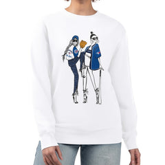 Toronto Blue Jays G-III 4Her by Carl Banks Women's Baseball Girls Fleece Pullover Sweatshirt On Sale