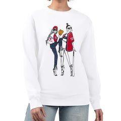 Washington Nationals G-III 4Her by Carl Banks Women's Baseball Girls Fleece Pullover Sweatshirt for sale