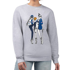 Toronto Blue Jays G-III 4Her by Carl Banks Women's Baseball Girls Fleece Pullover Sweatshirt On Sale