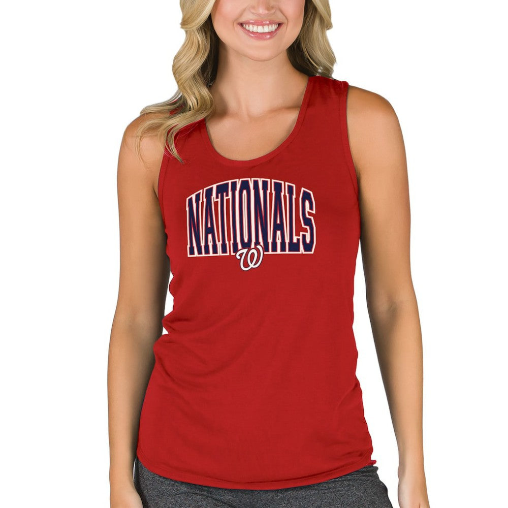 Washington Nationals Concepts Sport Women's Marathon Racerback Tank Top On Sale