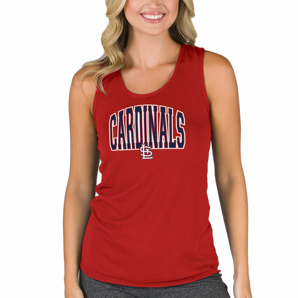 St. Louis Cardinals Concepts Sport Women's Marathon Racerback Tank Top Sale