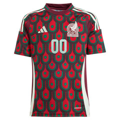 Adidas Mexico National Team Youth 2024 Home Replica Custom Jerseys - Green
