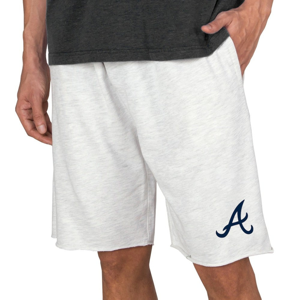 Atlanta Braves Concepts Sport Mainstream Terry Tri-Blend Shorts for sale