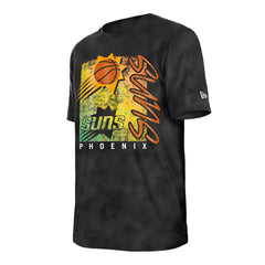 New Era - Phoenix Suns Sport Classics Enzyme Wash Oversized T-Shirt - Black