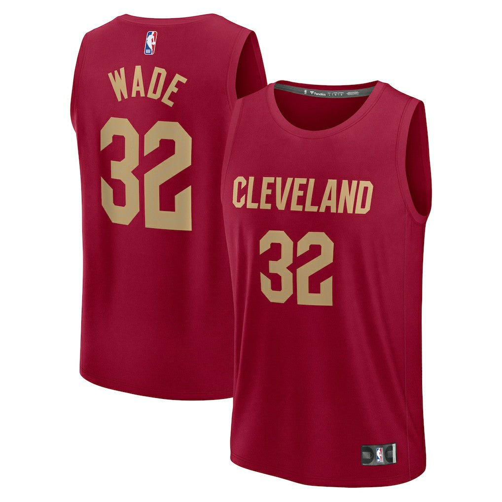 Dean Wade Cleveland Cavaliers Fast Break Player Jersey sale - Icon Editi- Wine | NBA Jerseys