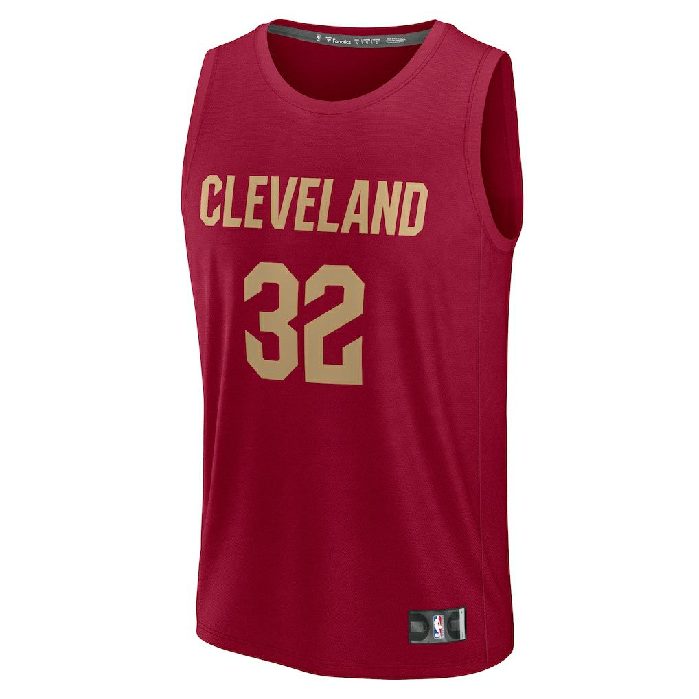 Dean Wade Cleveland Cavaliers Fast Break Player Jersey sale - Icon Editi- Wine | NBA Jerseys