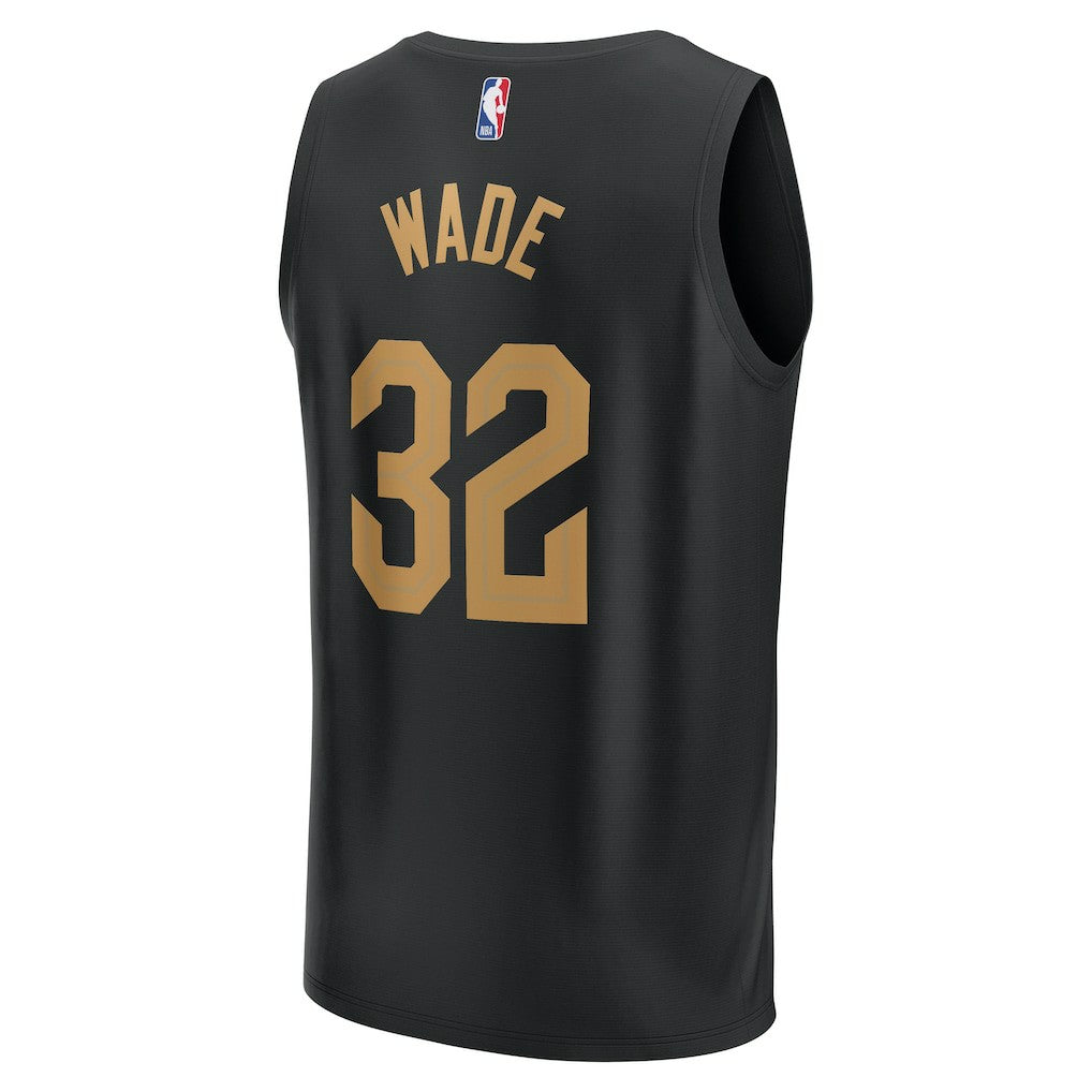 Fanatics - Dean Wade Cleveland Cavaliers Youth Fast Break Replica Player Jersey - Statement Editi- Black