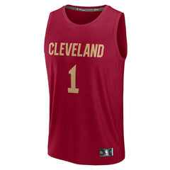 Fanatics - Max Strus Cleveland Cavaliers Fast Break Player Jersey - Icon Editi- Wine