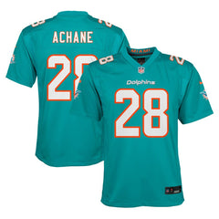 De’Von Achane Miami Dolphins Youth Game Jersey Aqua - Nike