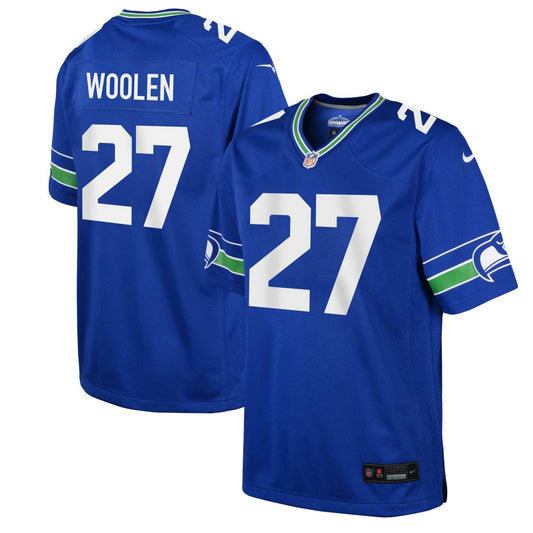 12th Fan Seattle Seahawks Youth Game Jersey - Royal | NFL Jerseys